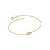 PULSEIRA ROMMANEL COM PINGENTE QUADRADO - 551384 - Imagem 1