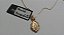 PINGENTE ROMMANEL MEDALHA SANTO EXPEDITO COM BORDAS TRABALHADAS 1,7 CM 540511 - Imagem 1