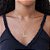 PINGENTE ROMMANEL DOURADO LETRA LISA DESENHADA 540675 – Letra W - Imagem 4