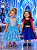 Vestido Infantil Frozen-Sob Encomenda - Imagem 1