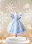 Vestido Infantil Frozen-Sob Encomenda - Imagem 1