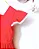 Vestido Infantil Vermelho Bordado-Sob Encomenda - Imagem 3