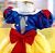 Vestido Infantil Branca de Neve-Sob Encomenda - Imagem 3