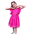 Vestido Infantil Rosa Renda - Sob Encomenda - Imagem 1