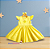 Vestido Bebê e Infantil amarelo Sol - Sob encomenda - Imagem 1