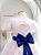 Vestido Infantil de Festa Branco-Sob Encomenda - Imagem 2