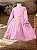 Vestido Infantil rosa Peppa Pig - Sob Encomenda - Imagem 1