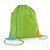 Mochila Saco Non-Woven com Cantos Coloridos Personalizada – Packs a partir de 50 un. - Imagem 2