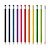 Lápis Apontado Colorido com Borracha Personalizado – Packs a partir de 50 un. - Imagem 1