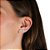 Trios de brincos zircônia 4/5/6mm - Cristal - Prata 925 (5 trios) - Imagem 2