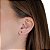 Cartela de brincos zircônia redondo 2mm - Preto - Prata 925 (12 pares) - Imagem 2