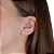 Cartela de Brincos Embutidos 6mm - Rosa - Prata 925 (Contém 12 Pares) - Imagem 2