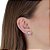 Cartela de Brincos Embutido 10mm - Rosa - Prata 925 (Contém 12 Pares) - Imagem 2