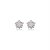 Cartela de brincos zircônia Estrela 5x5 - Prata 925 (Contém 12 Pares) - Imagem 3