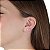 Trios de brincos zircônia Coração 3/4/5x5mm - Prata 925 (Contém 5 Trios) - Imagem 2