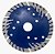 DISCO DIAMANTADO 115X20X1.8X15MM TURBO TRIDENTE - Imagem 1