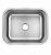 CUBA INOX 201 - 580X430X228MM ESPESSURA 1.0MM ACABAMENTO ESCOVADO - Imagem 1