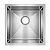 CUBA INOX 201 - 440X440X215MM ESPESSURA 0.8MM ACABAMENTO ESCOVADO - Imagem 1