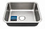 CUBA INOX 304 - 450X400X200MM ESPESSURA 0.6MM ACABAMENTO ESCOVADO - Imagem 1
