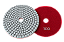 LIXA DIAMANTADA FLEXIVEL 125MM ECO BRANCA - Imagem 1