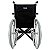 Cadeira De Rodas Frankfurt P/110kg T46 PRAXIS - Imagem 4