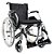 Cadeira de Rodas  D600 - 44 cm -  Dobrável até 120 Kg D600  - Dellamed - Imagem 1