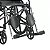 Cadeira de rodas 1016 - Suporta 100 kilos - 45 cm - Jaguaribe - Imagem 2