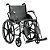 Cadeira de rodas 1016 - Suporta 100 kilos - 45 cm - Jaguaribe - Imagem 1