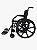 Cadeira de Rodas Simples M.M. -  (Roda Nylon)  - mod22 - Imagem 3