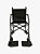 Cadeira de Rodas Econômica mod20 - M.M. - 85 kilos - Imagem 1