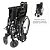Cadeira de Rodas D500 Obeso 180 Kg Dellamed T62 - Imagem 5