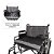 Cadeira de Rodas D500 Obeso 180 Kg Dellamed T62 - Imagem 3