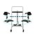 Cadeira de Rodas D80 Transferência com Elevação Eletrônica até 135 Kg Dellamed - Imagem 4