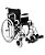 Cadeira De Rodas Frankfurt P/110kg T40 PRAXIS - Imagem 1