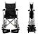 Cadeira De Rodas Veneza P/110kg T48 PRAXIS - Imagem 7