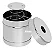 Porta Algodão Em Inox Com Mola 8cm X 8cm - 400ml Fami - Imagem 3