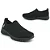 Tênis Ortopédico Slip On Todo Preto Tricot Usaflex - Imagem 2