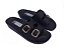 Sandália Doctor Flex 2 Fivelas Preta Anatômico P/ Esporão - Imagem 2