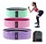Kit 3 Faixas Elasticas De Exercicio Hip Resistance Bands Alux - Imagem 2