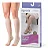 Meia 3/4 Sigvaris Audace 15-20mmhg Natural Ponteira Aberta - Imagem 1