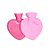 Bolsa De Água Quente Com Capa Heart Shape 950ml Uniqcare - Imagem 2