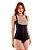 Corselet modelador 8 barbatana Preto ref:1646 - Imagem 2