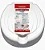 Assento Elevado de Vaso Sanitário Oval Soft Mebuki com Tampa - 7,5cm - Imagem 2