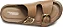 Chinelo Pegada Feminino em Couro Caramelo 234706-02 - Imagem 4