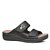 Chinelo Pegada Feminino em Couro Preto 233813-04 - Imagem 1