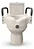 Assento Sanitário Elevado Com Apoio 12 Cm Longevitech - Imagem 4