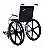 Cadeira de Rodas 1009 - Baxmann  -  Suporta  90 kilos - Imagem 2