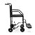 Cadeira de Rodas Economica Suporta 85kg CDS - Imagem 2