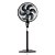 Ventilador de Coluna 40cm Mallory Delfos Ts+ Preto/Grafite 110V - Imagem 1