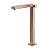 Torneira para banheiro mesa bica alta 90° Docol Stillo cobre escovado 00824869 - Imagem 1